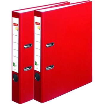 Biblioraft A4 Herlitz, FSC One File, PVC, latime 5 cm, Rosu (set/ 2 bucati) Biblioraft A4 Herlitz, FSC One File, PVC, latime 5 cm, Rosu (set/ 2 bucati)