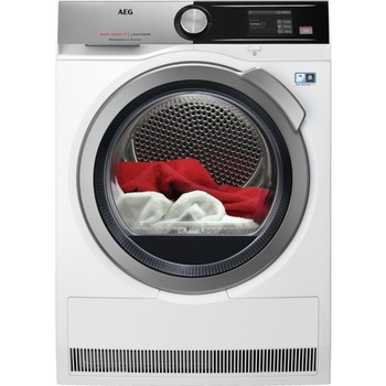 Uscator de rufe AEG T8DEA68S, 8 Kg, Wifi, Pompa de caldura, Clasa A+++, Alb Uscator de rufe AEG T8DEA68S, 8 Kg, Wifi, Pompa de caldura, Clasa A+++, Alb