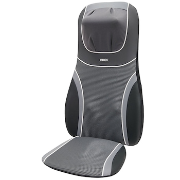 Husa de scaun pentru masaj 2in1 SensaTouch Shiatsu cu incalzire, BMSC-4600H-EU, HoMedics, 10 programe, Gri/Negru Husa de scaun pentru masaj 2in1 SensaTouch Shiatsu cu incalzire, BMSC-4600H-EU, HoMedics, 10 programe, Gri/Negru