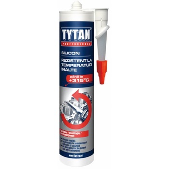 Silicon Tytan, rezistent la temperaturi inalte, rosu, 280 ml Silicon Tytan, rezistent la temperaturi inalte, rosu, 280 ml
