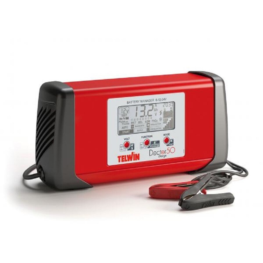Incarcator baterii Telwin Doctor Charge 50, 6/12/24 V, 45 A