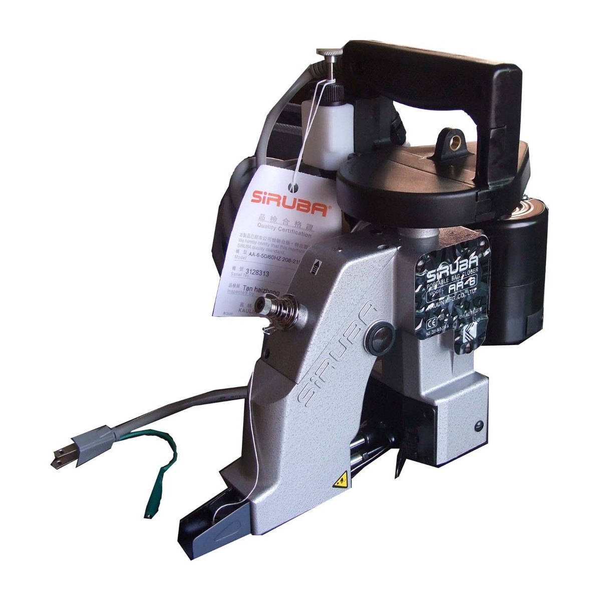 Masina portabila de inchis saci SIRUBA AA-6