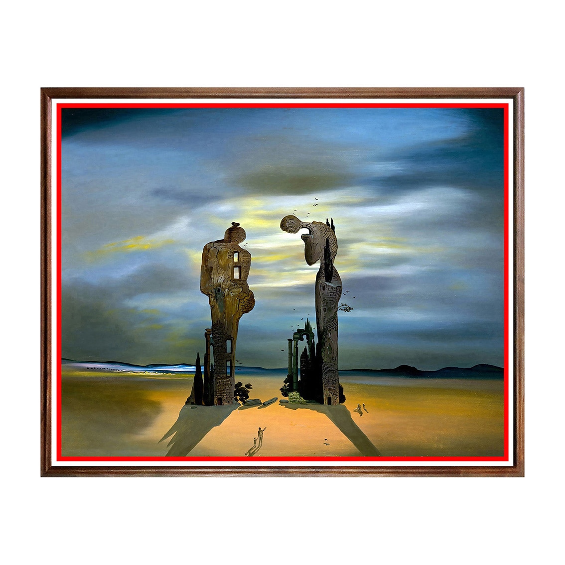 Tablou Poster, Arta Sec. XX, Dali - Archealogical Reminiscence of Millet's Angelus - ASD-019, 40 x 50 cm