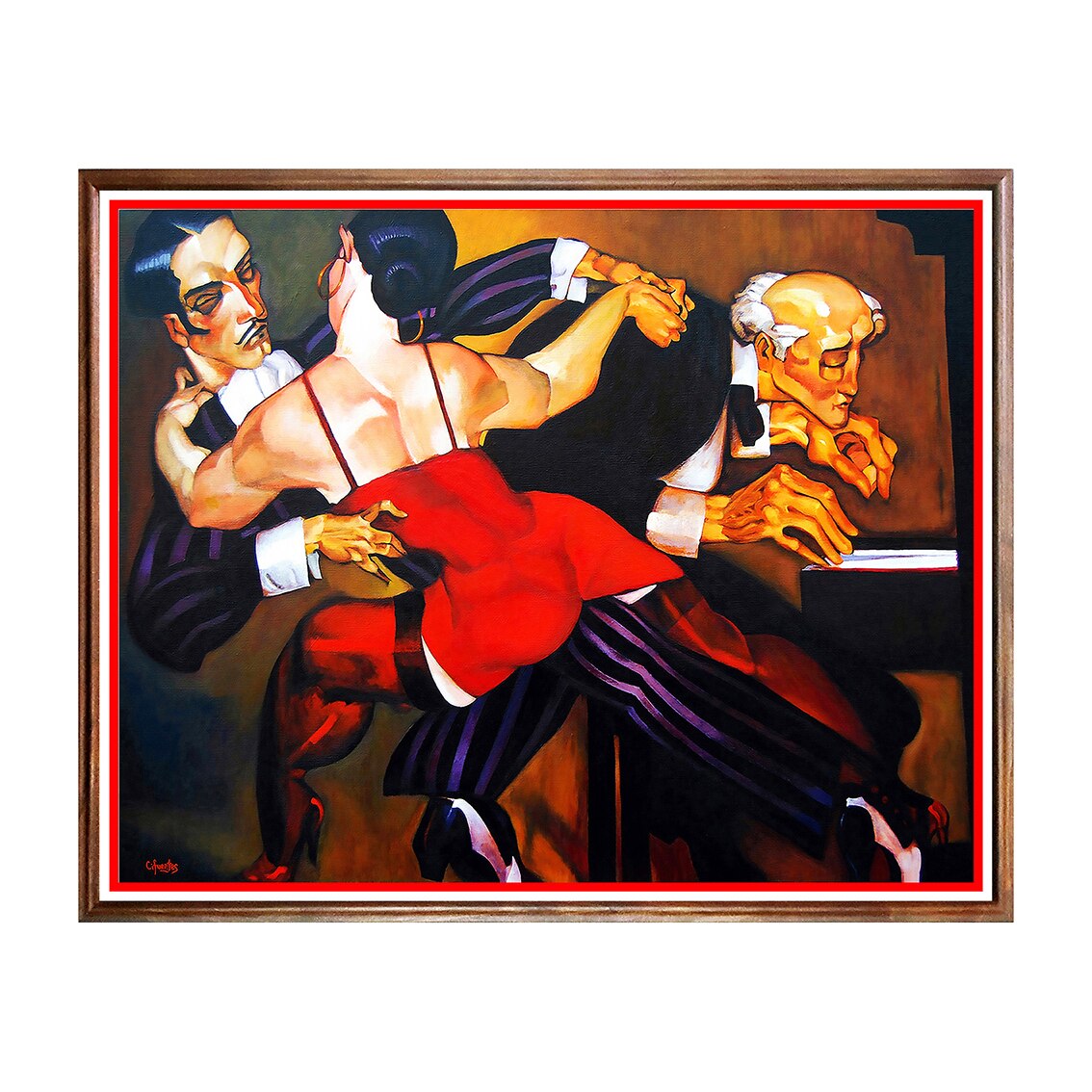 Tablou Poster, Arta Sec. XX, Juarez Machado - ASD-056, 40 x 50 cm