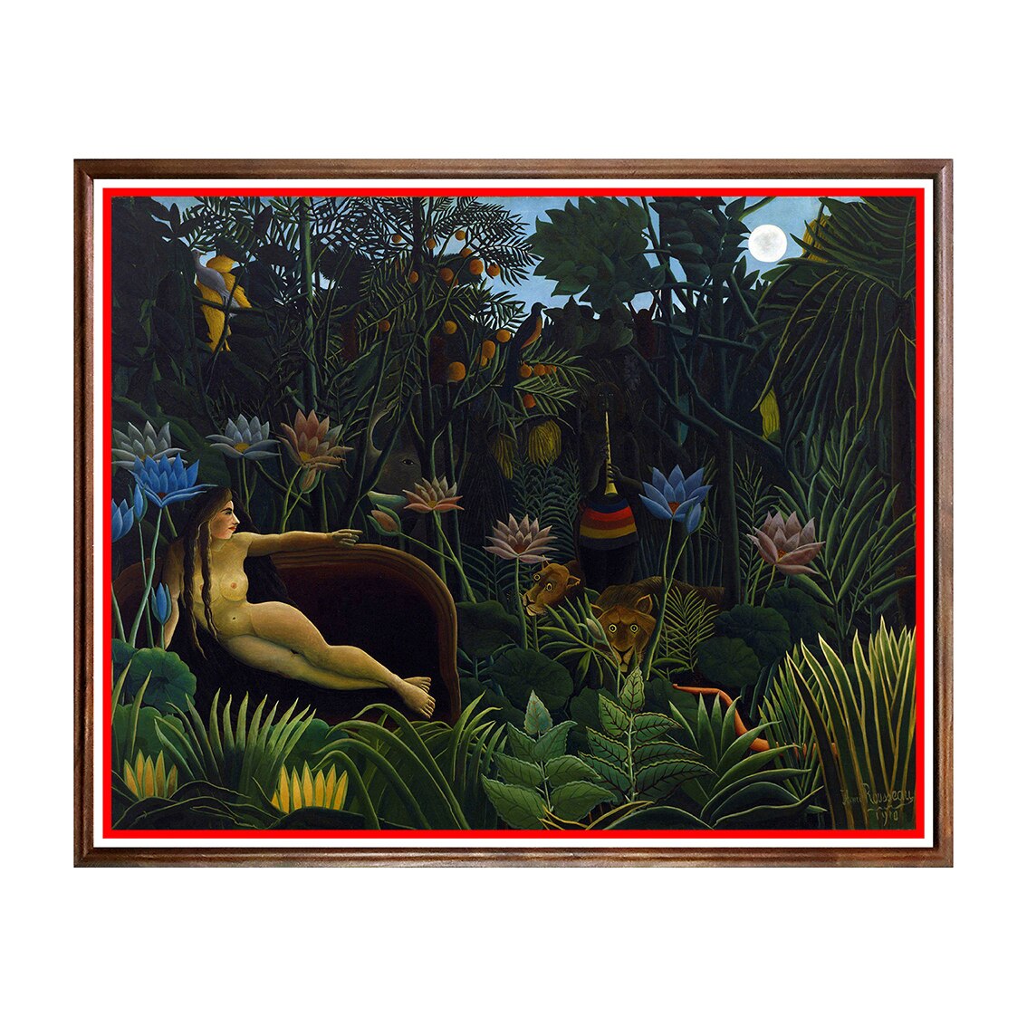 Tablou Poster, Arta Sec. XX, Henri Rousseau - The Dream - ASD-153, 40 x 50 cm