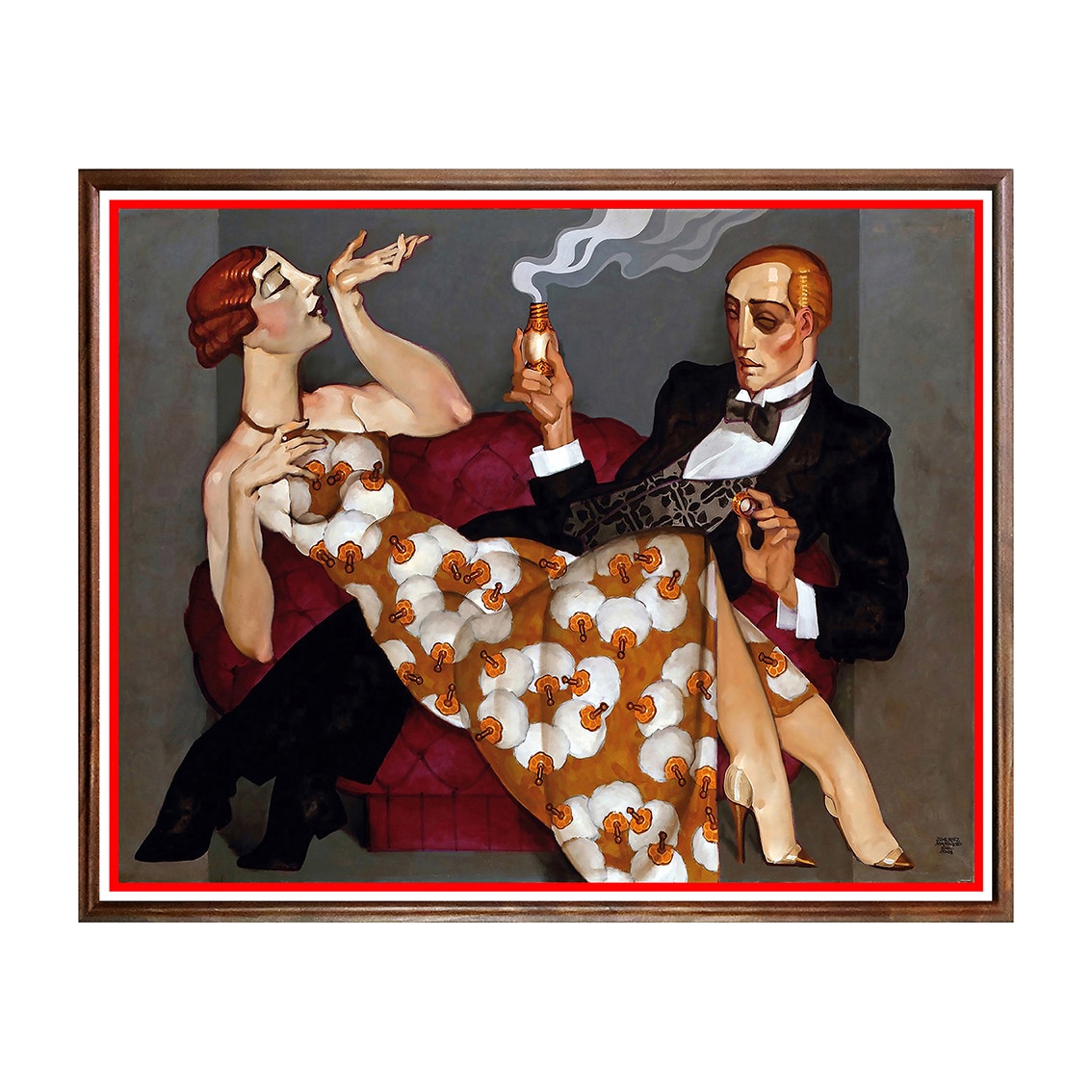 Tablou Poster, Arta Sec. XX, Juarez Machado - ASD-050, 40 x 50 cm