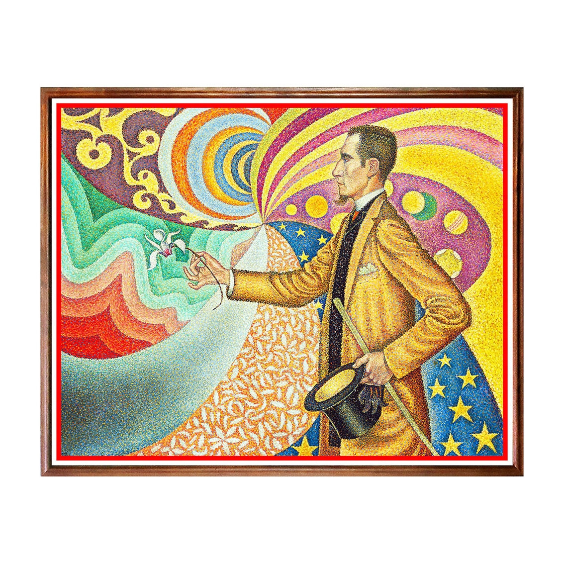 Tablou Poster, Arta Sec. XX, Paul Signac - Portrait of Félix Fénéon - ASD-192, 40 x 50 cm