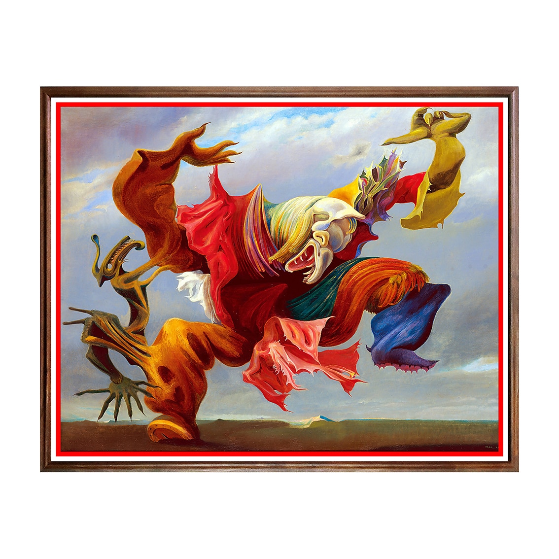 Tablou Poster, Arta Sec. XX, Max Ernst - L'Ange du Foyer - ASD-183, 40 x 50 cm