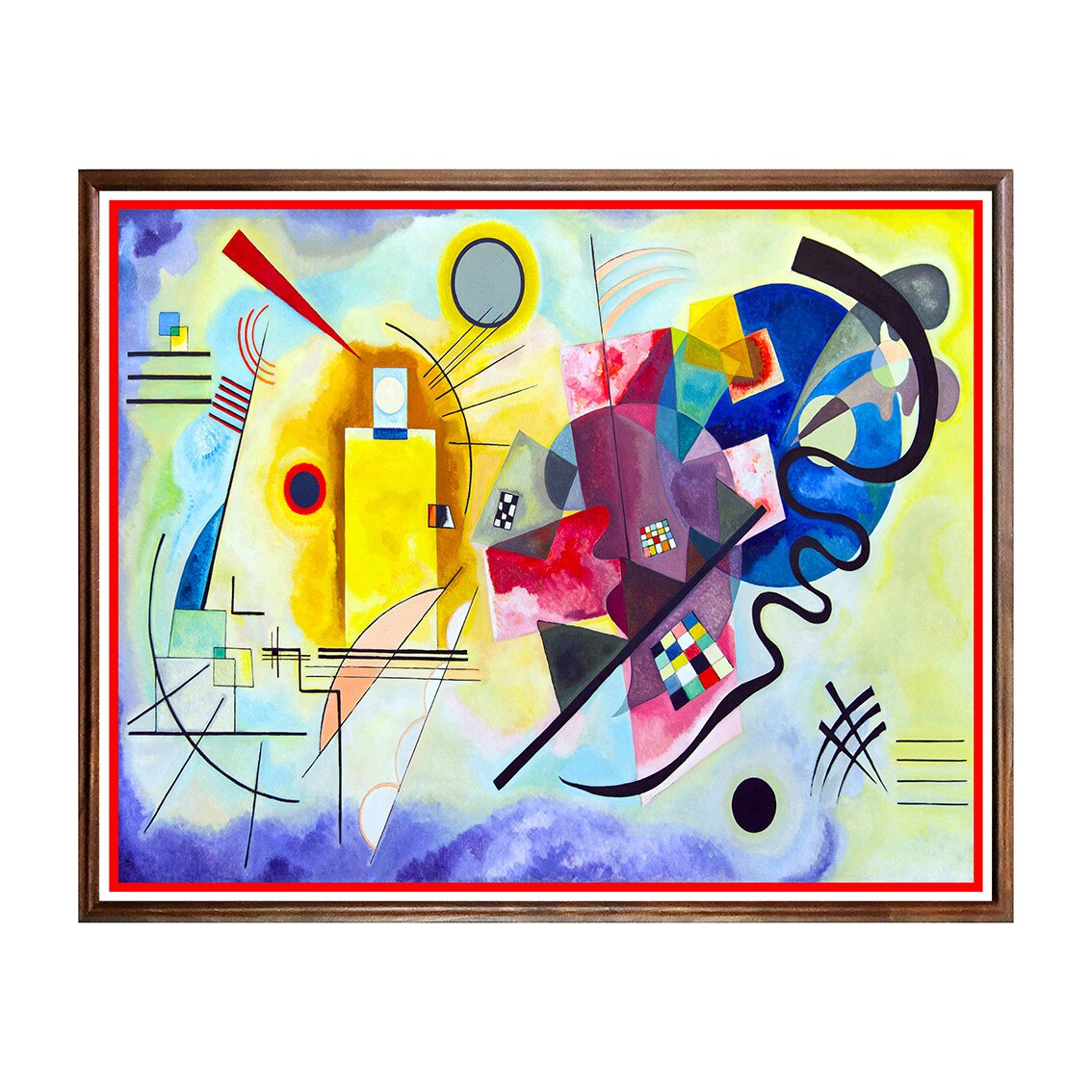 Tablou Poster, Arta Abstracta - ATA-074, 40 x 50 cm