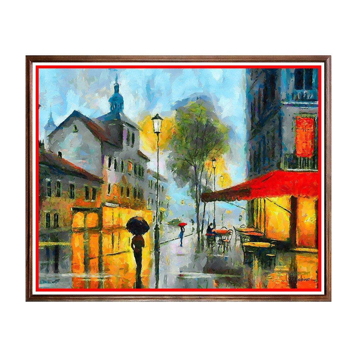 Tablou Poster, Luminile Orasului - LO-033, 40 x 50 cm