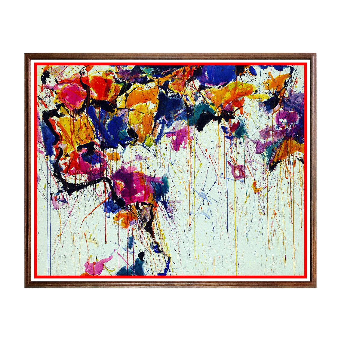 Tablou Poster, Arta Abstracta - ATA-071, 40 x 50 cm