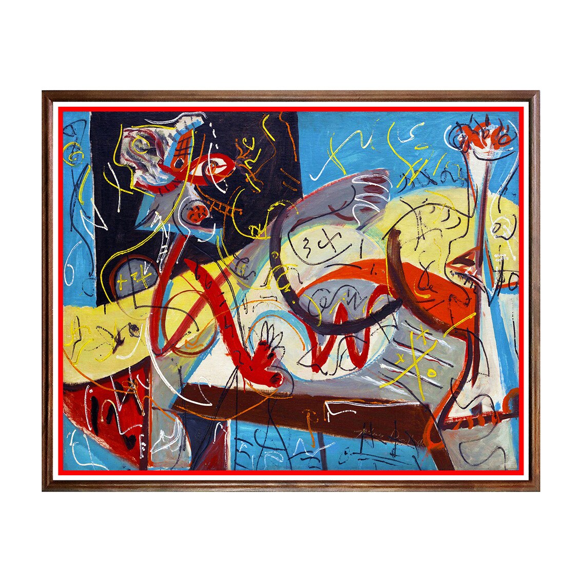 Tablou Poster, Arta Abstracta - ATA-039, 40 x 50 cm