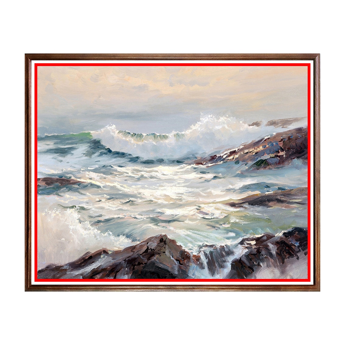 Tablou Poster, Peisaj Marin - PSM-080, 40 x 50 cm