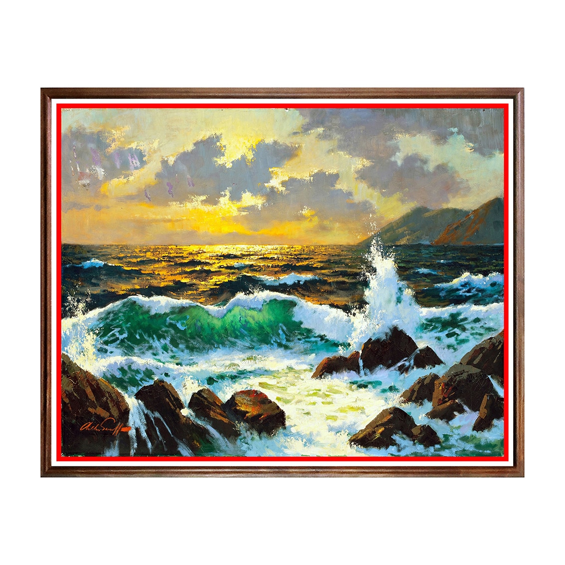 Tablou Poster, Peisaj Marin - PSM-020, 40 x 50 cm