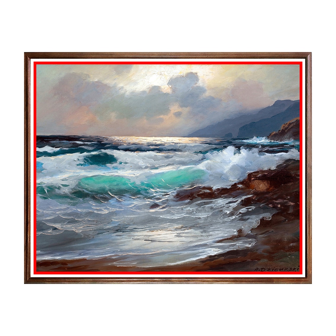 Tablou Poster, Peisaj Marin - PSM-004, 40 x 50 cm