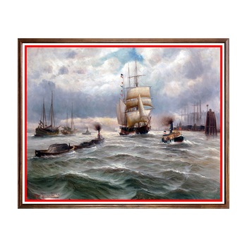 Tablou Poster, Peisaj Marin - PSM-010, 40 x 50 cm Tablou Poster, Peisaj Marin - PSM-010, 40 x 50 cm