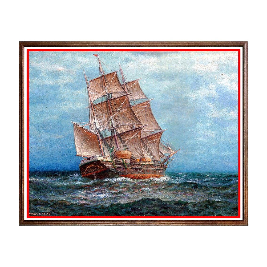 Tablou Poster, Peisaj Marin - PSM-050, 40 x 50 cm