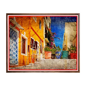 Tablou Poster, Colaj Artistic - CA-068, 40 x 50 cm Tablou Poster, Colaj Artistic - CA-068, 40 x 50 cm