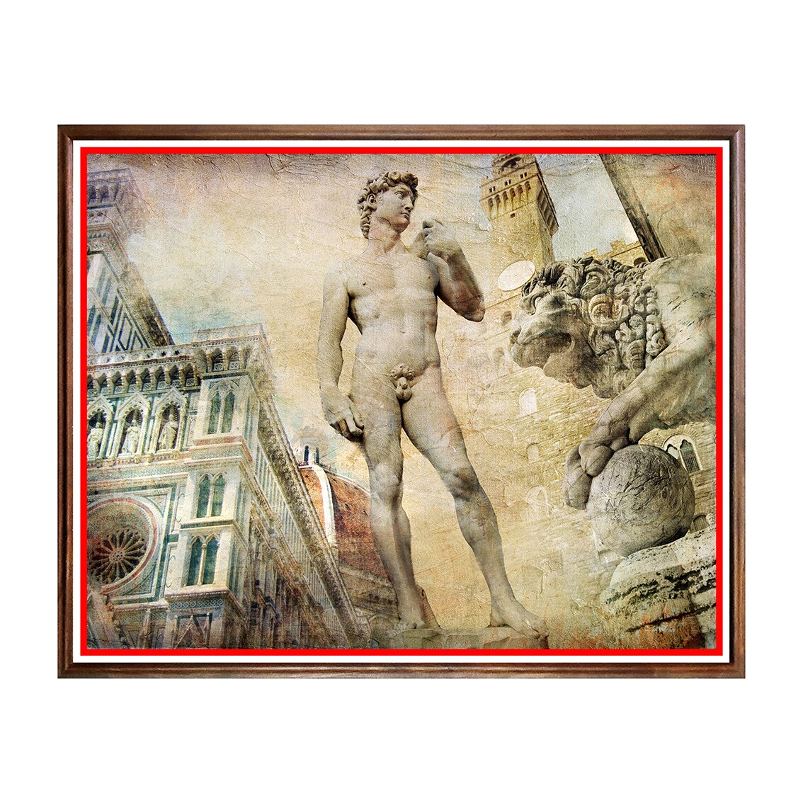 Tablou Poster, Colaj Artistic - CA-057, 40 x 50 cm