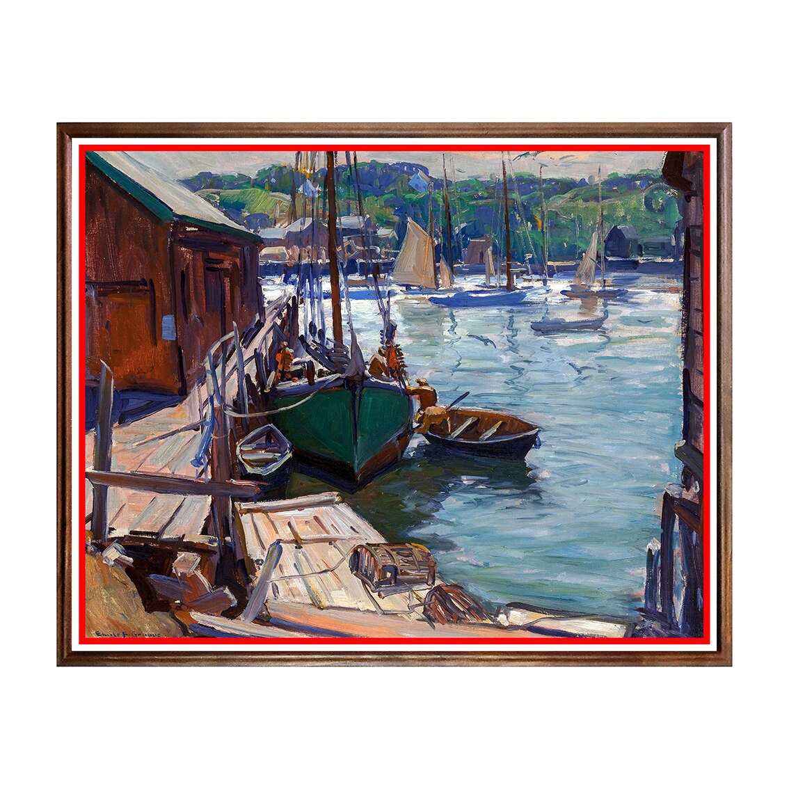 Tablou Poster, Peisaj Marin - PSM-033, 40 x 50 cm