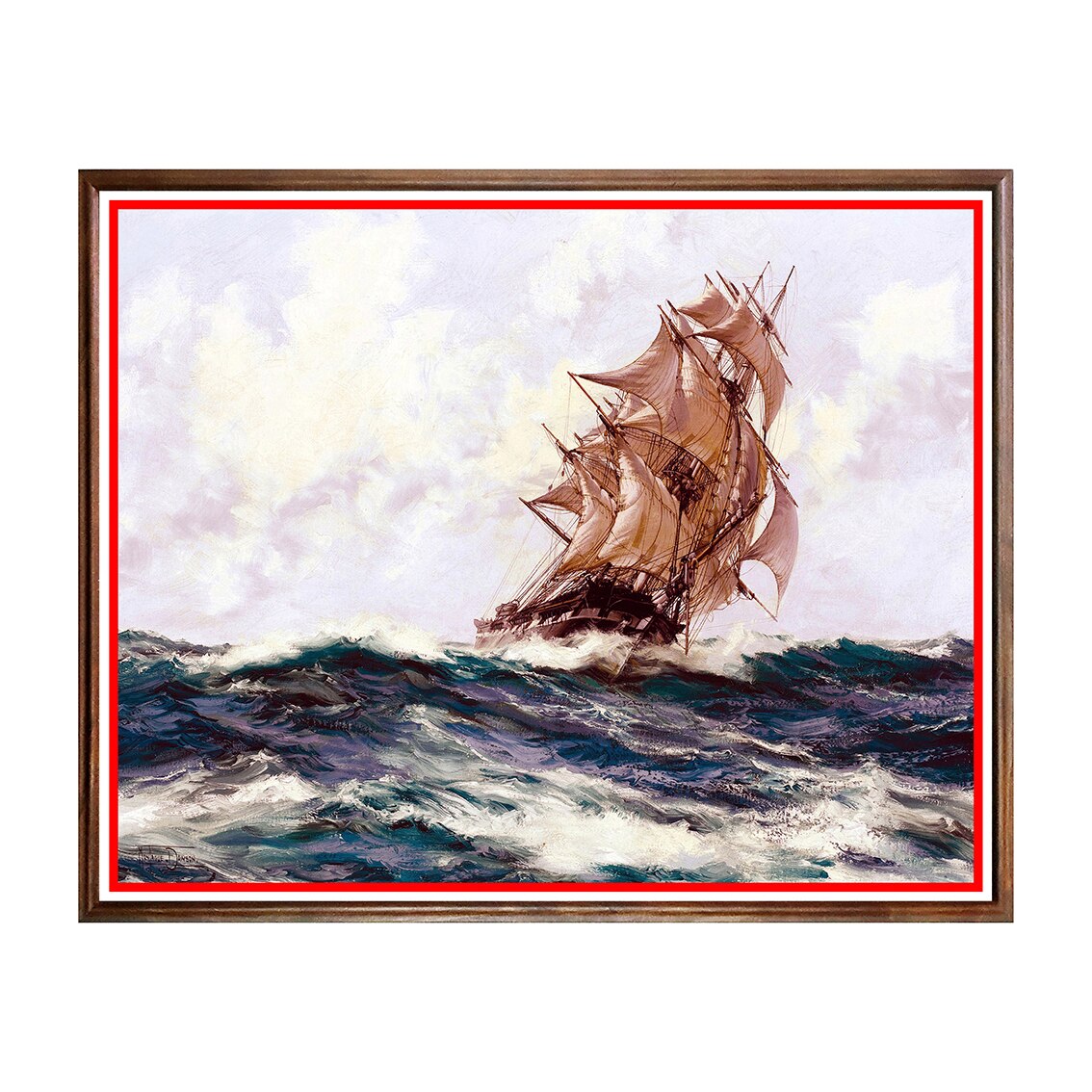 Tablou Poster, Peisaj Marin - PSM-075, 40 x 50 cm