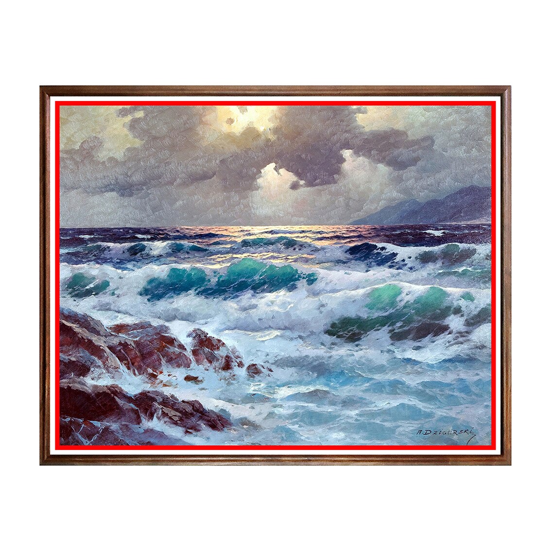 Tablou Poster, Peisaj Marin - PSM-006, 40 x 50 cm