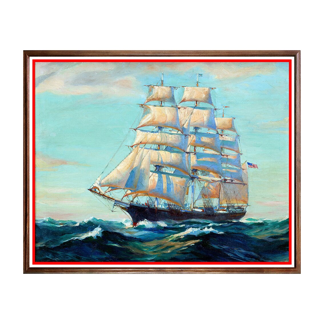 Tablou Poster, Peisaj Marin - PSM-078, 40 x 50 cm