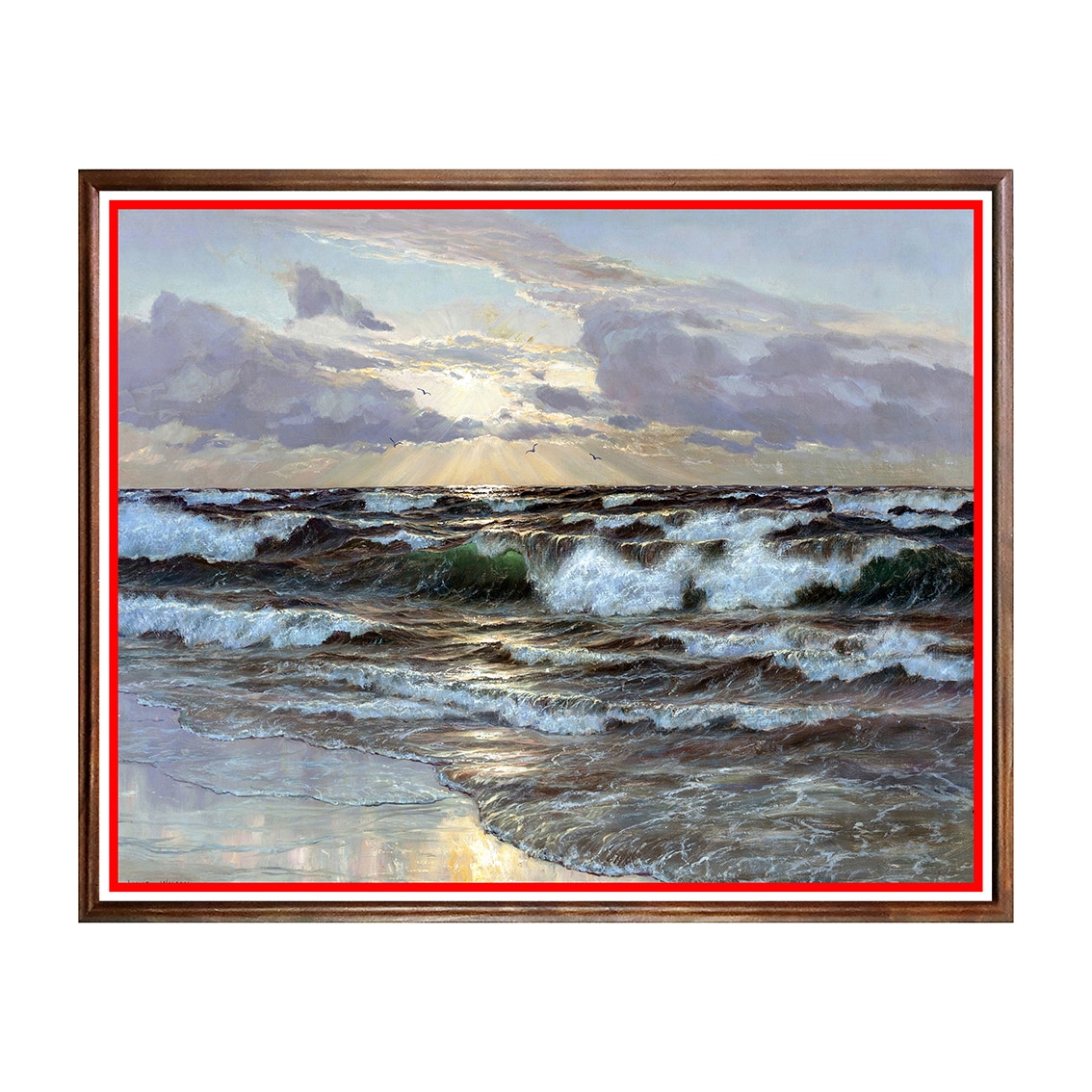 Tablou Poster, Peisaj Marin - PSM-071, 40 x 50 cm