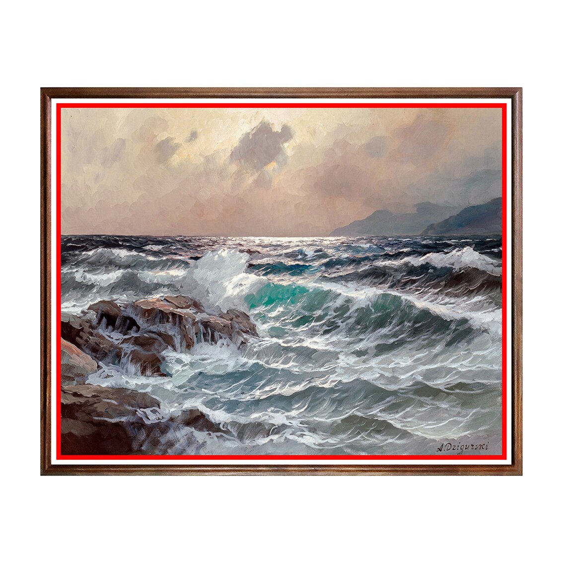 Tablou Poster, Peisaj Marin - PSM-009, 40 x 50 cm