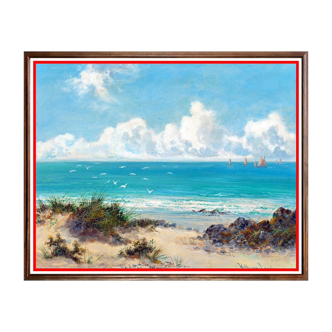 Tablou Poster, Peisaj Marin - PSM-097, 40 x 50 cm