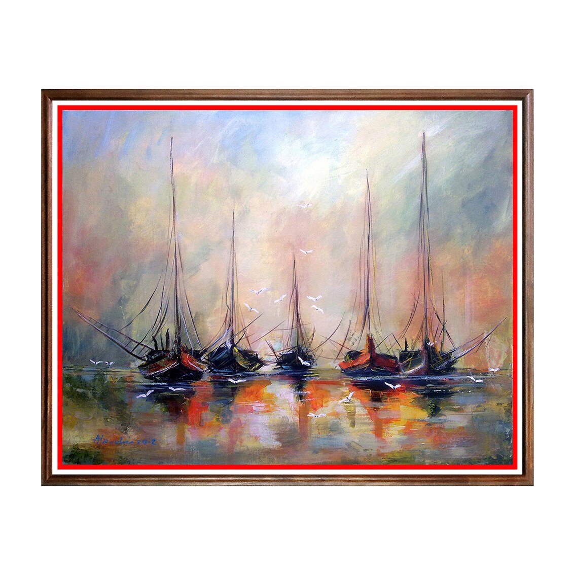 Tablou Poster, Peisaj Marin - PSM-001, 40 x 50 cm