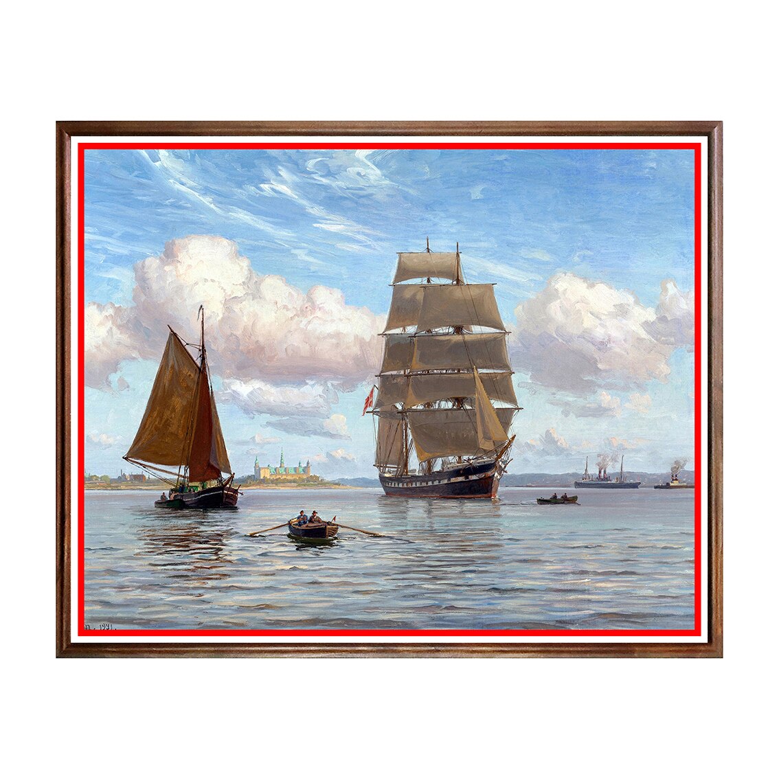 Tablou Poster, Peisaj Marin - PSM-092, 40 x 50 cm