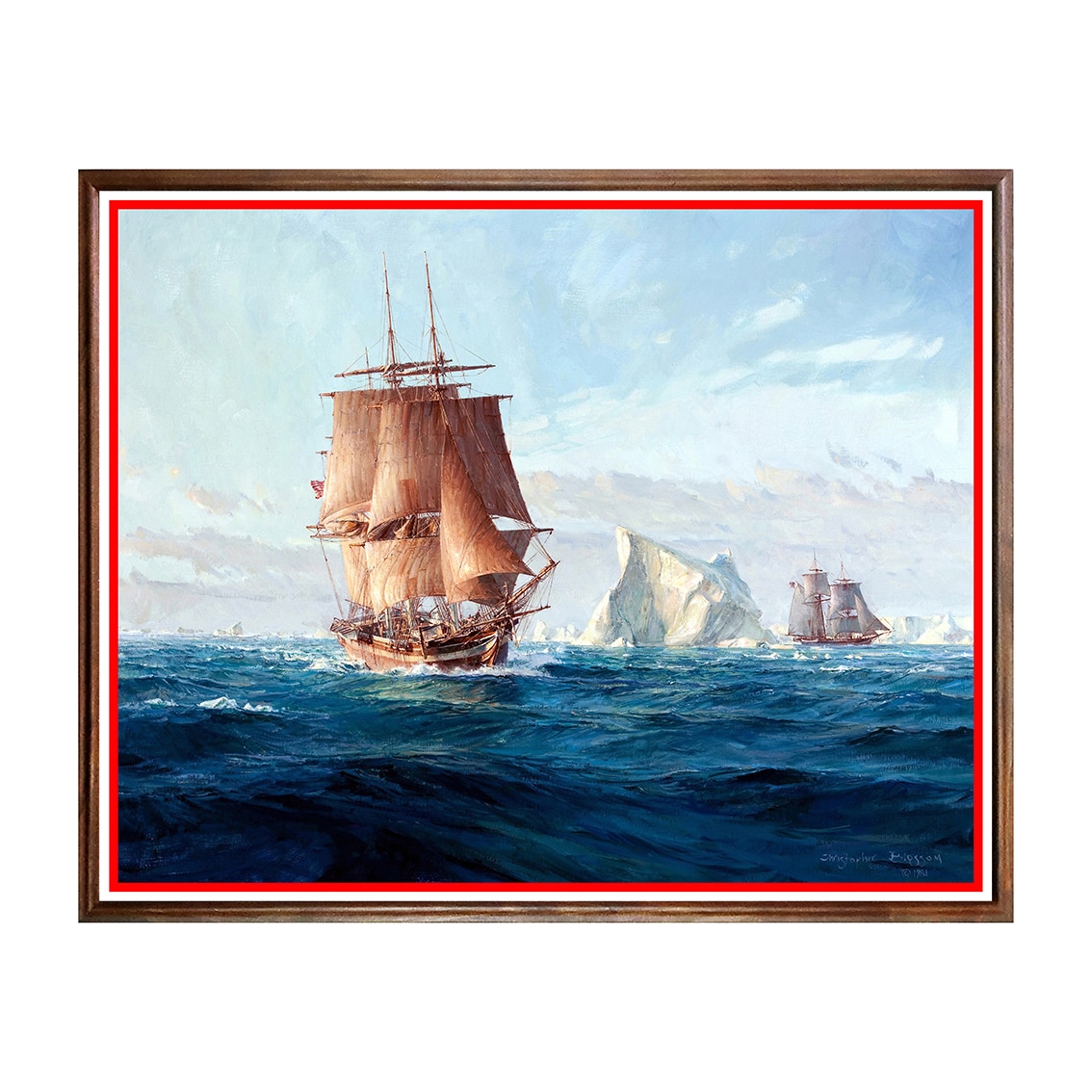 Tablou Poster, Peisaj Marin - PSM-026, 40 x 50 cm