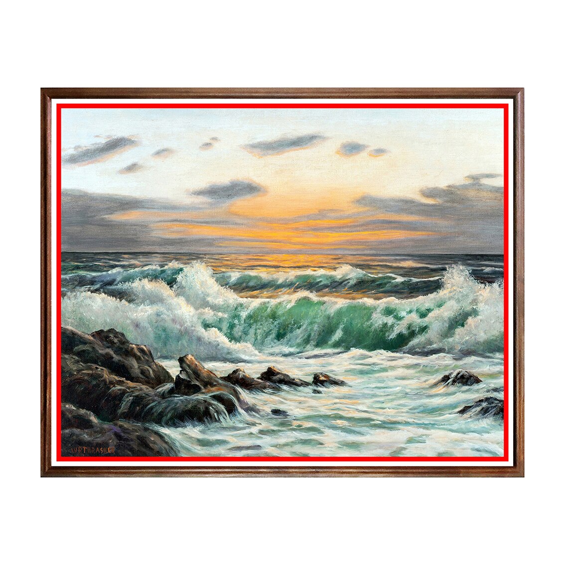 Tablou Poster, Peisaj Marin - PSM-099, 40 x 50 cm