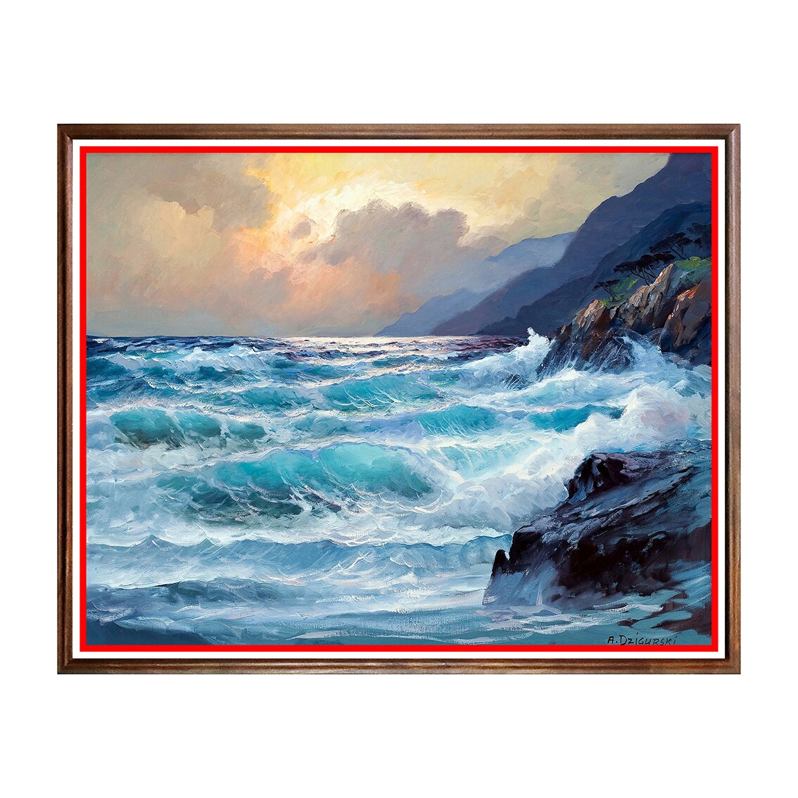 Tablou Poster, Peisaj Marin - PSM-008, 40 x 50 cm