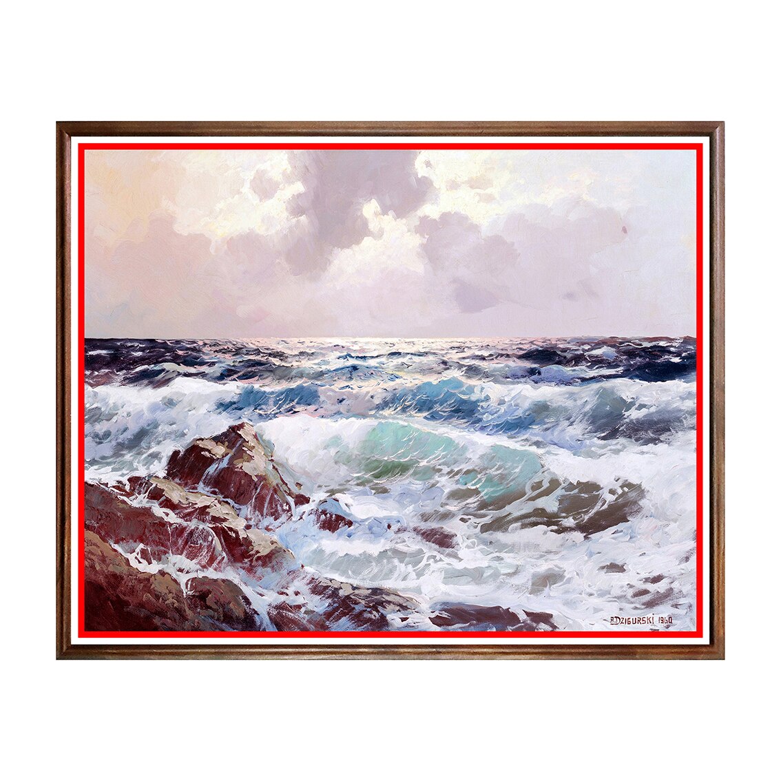 Tablou Poster, Peisaj Marin - PSM-007, 40 x 50 cm