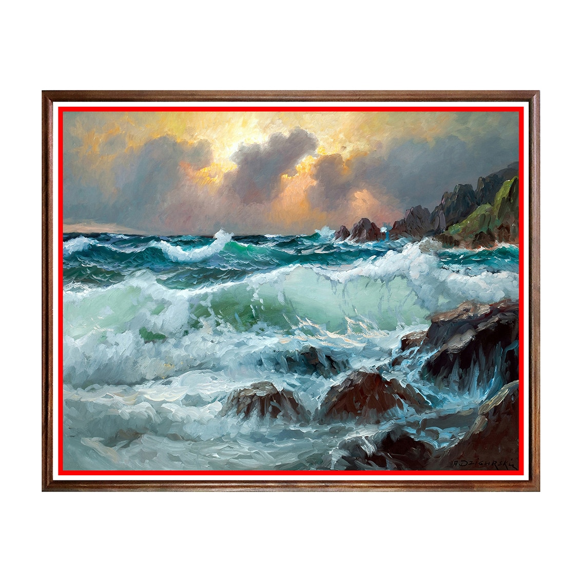 Tablou Poster, Peisaj Marin - PSM-005, 40 x 50 cm