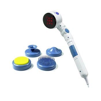Aparat de masaj infrarosu Daga TM - 3905 , 11W, Masaj cu vibratii, Caldura Infrarosu, Masaj cu vibratii si caldura infrarosu, cap articulat in 4 pozitii , 4 accesorii ptr. masaj Aparat de masaj infrarosu Daga TM - 3905 , 11W, Masaj cu vibratii, Caldura Infrarosu, Masaj cu vibratii si caldura infrarosu, cap articulat in 4 pozitii , 4 accesorii ptr. masaj