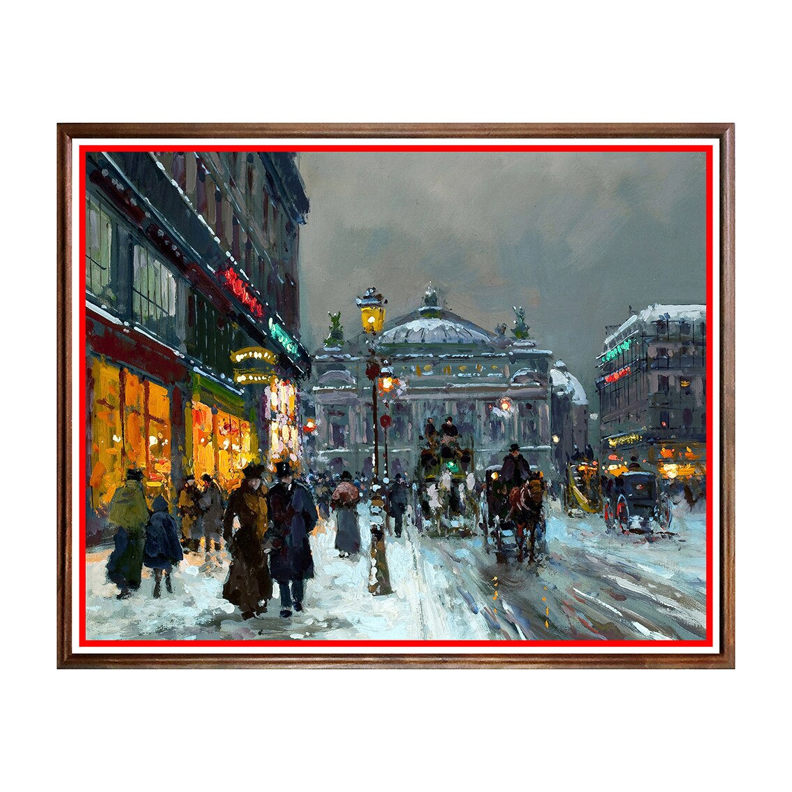 Tablou Poster, Paris Nostalgic - PN-015, 40 x 50 cm