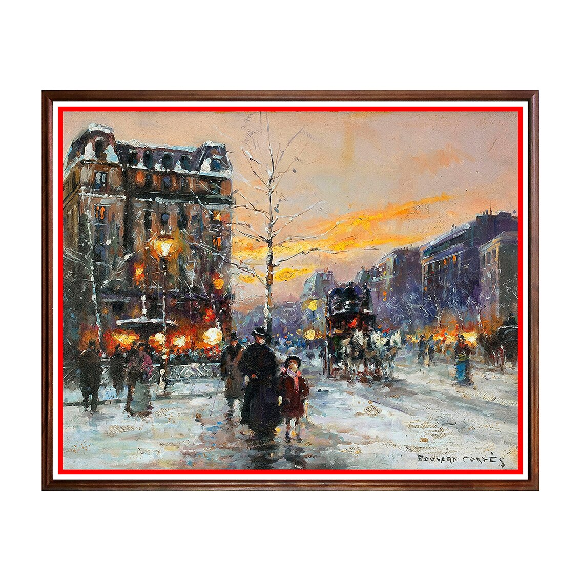 Tablou Poster, Paris Nostalgic - PN-022, 40 x 50 cm