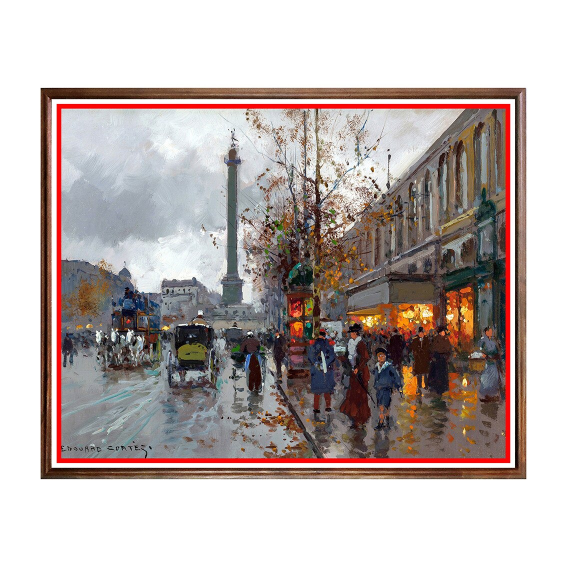 Tablou Poster, Paris Nostalgic - PN-023, 40 x 50 cm