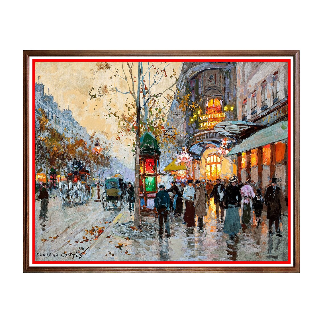 Tablou Poster, Paris Nostalgic - PN-035, 40 x 50 cm