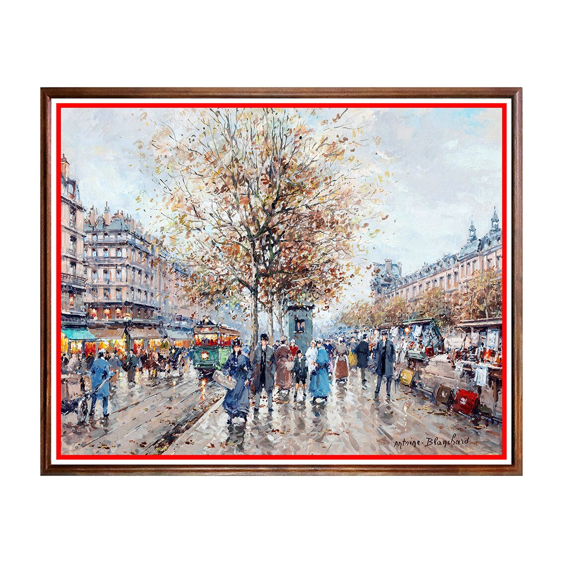 Tablou Poster, Paris Nostalgic - PN-001, 40 x 50 cm