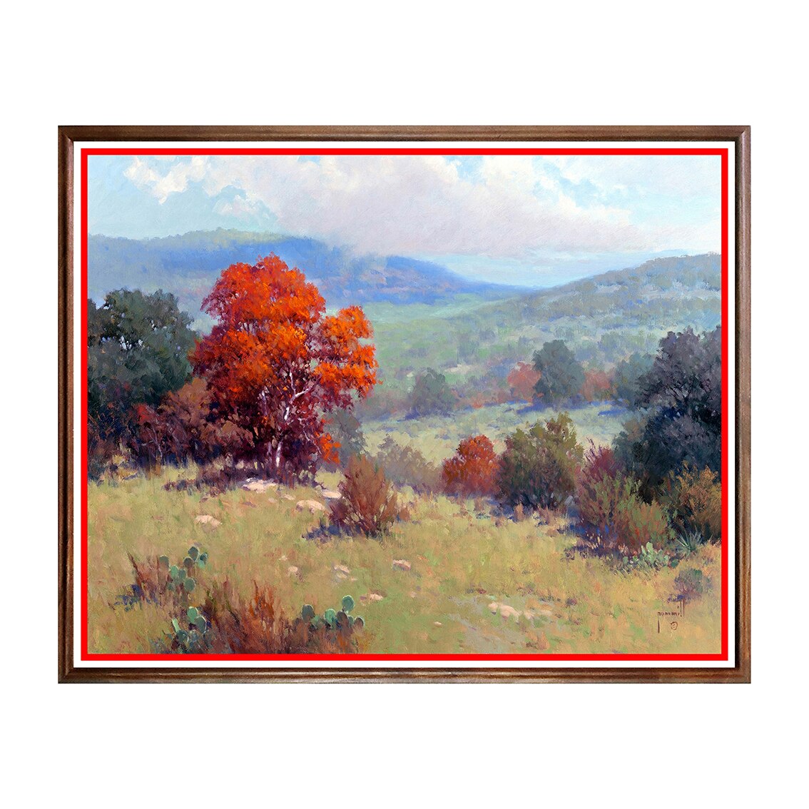 Tablou Poster, Peisaj - PJ-200, 40 x 50 cm