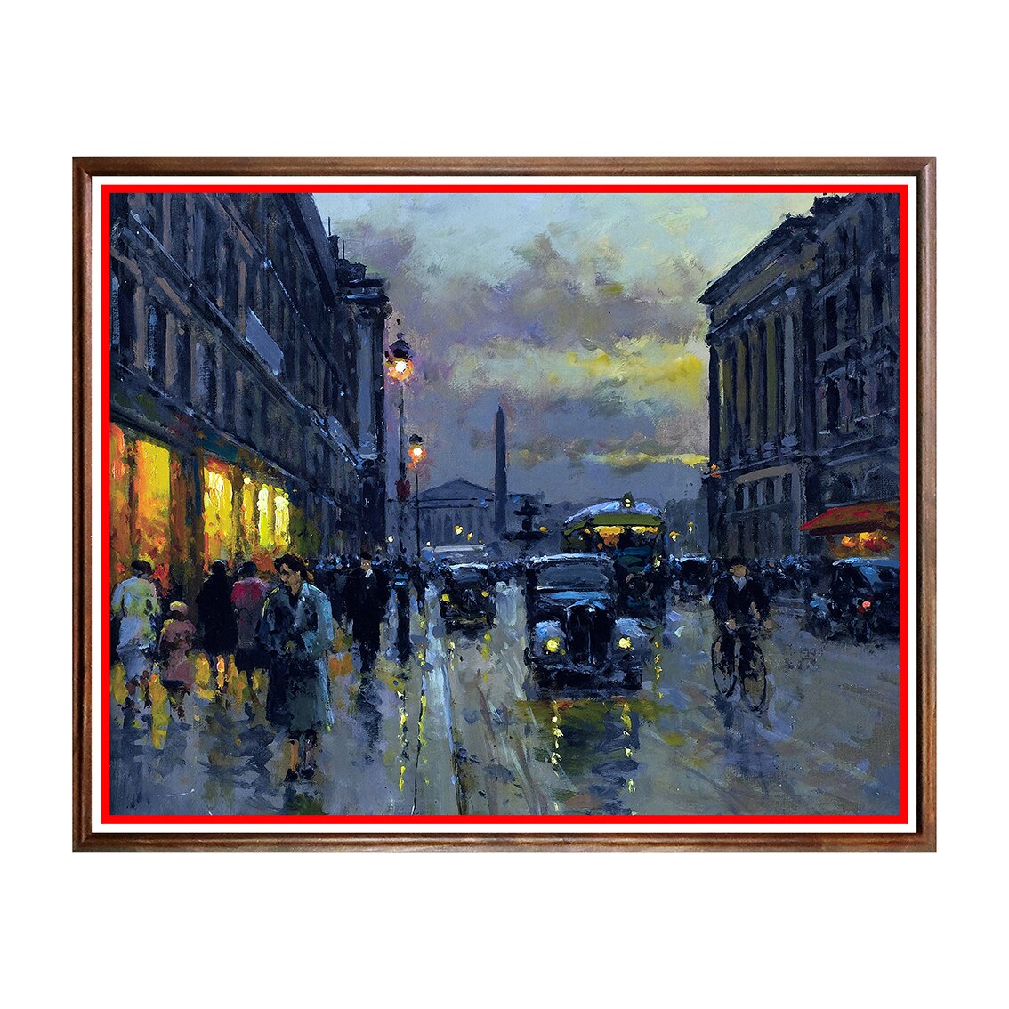 Tablou Poster, Paris Nostalgic - PN-033, 40 x 50 cm