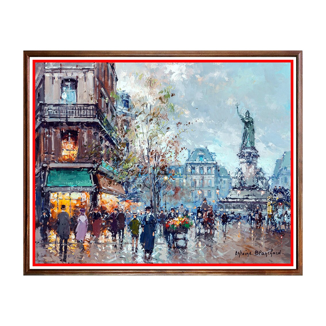 Tablou Poster, Paris Nostalgic - PN-011, 40 x 50 cm