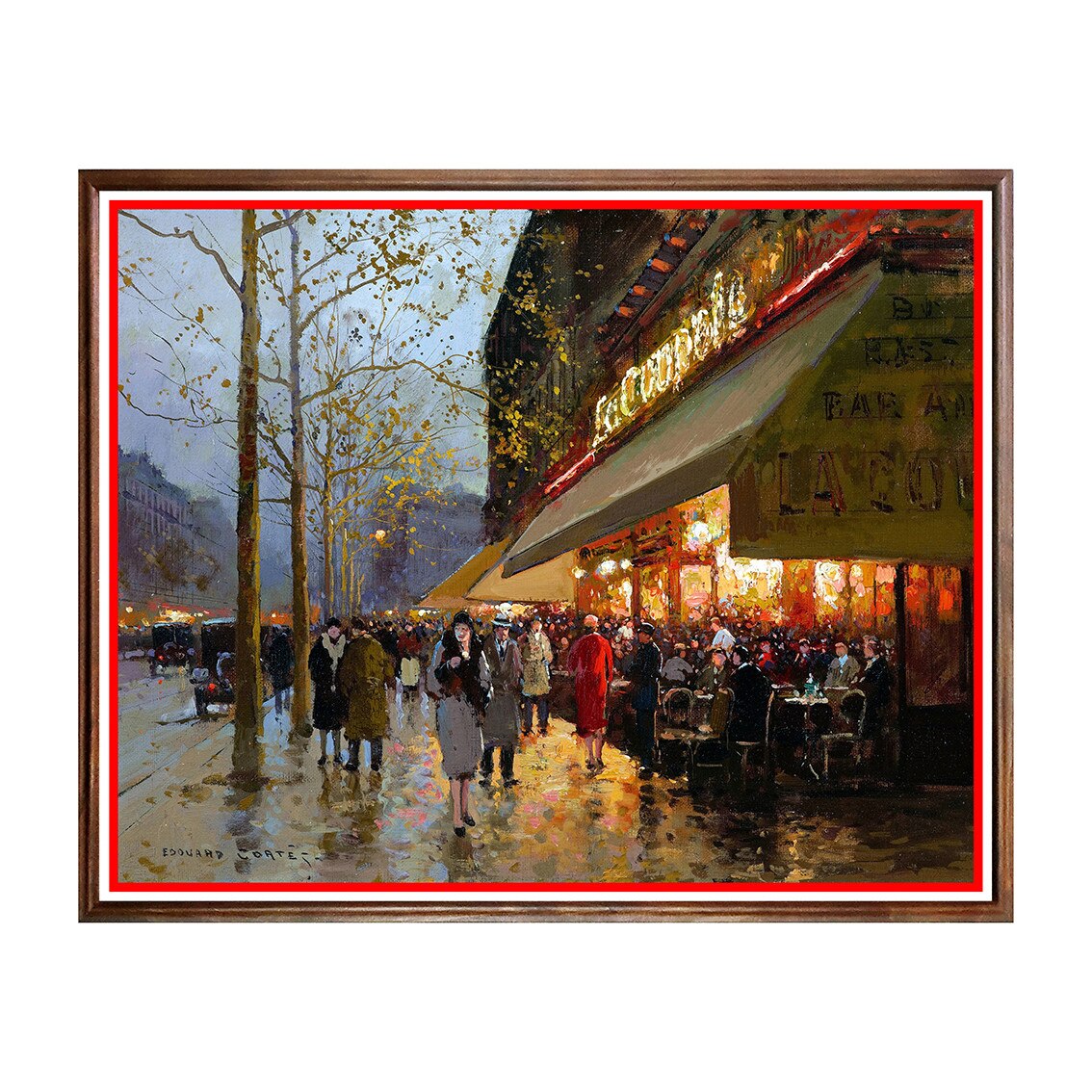 Tablou Poster, Paris Nostalgic - PN-018, 40 x 50 cm