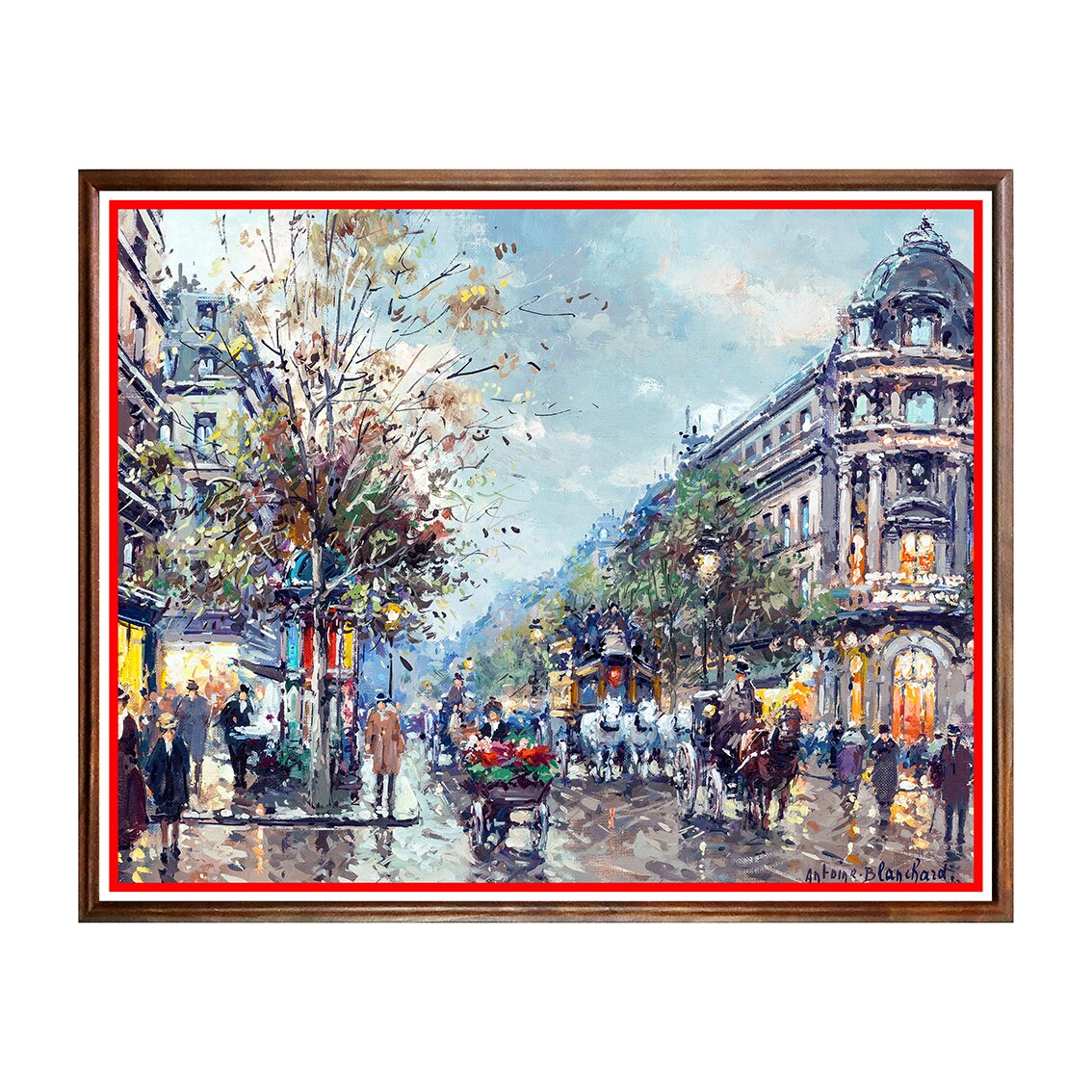 Tablou Poster, Paris Nostalgic - PN-005, 40 x 50 cm