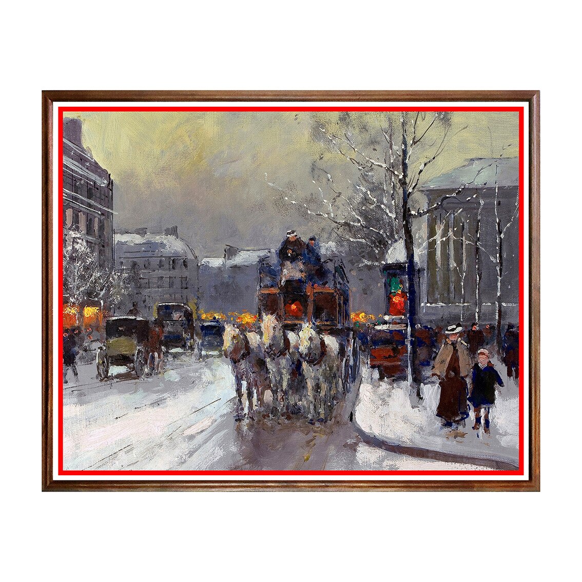 Tablou Poster, Paris Nostalgic - PN-019, 40 x 50 cm