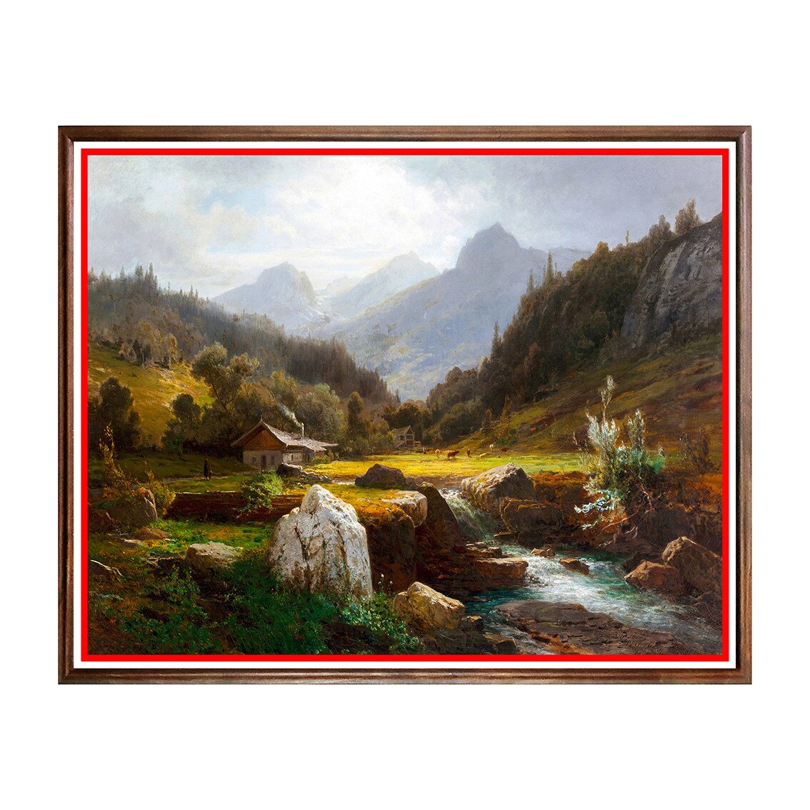 Tablou Poster, Peisaj - PJ-209, 40 x 50 cm